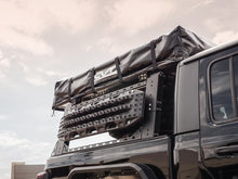 Cargar imagen en el visor de la galería, Road Armor Universal 5ft Bed TRECK Adj Bed Rack - Tex Blk (w/o Brackets)