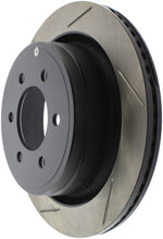 Cargar imagen en el visor de la galería, StopTech 12-19 Ford F-150 (w/Manual Parking Brake) Slotted Sport Brake Rotor