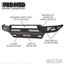 Cargar imagen en el visor de la galería, Westin 16-19 Chevy/GMC  Silverado/Sierra 1500 Pro-Mod Front Bumper