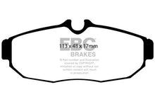 Cargar imagen en el visor de la galería, EBC 05-10 Ford Mustang 4.0 Bluestuff Rear Brake Pads