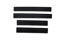 Cargar imagen en el visor de la galería, AVS 00-07 Chevy Silverado 1500 Ext. Cab Stepshields Door Sills 4pc - Black