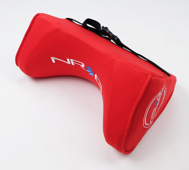 NRG Memory Foam Neck Pillow For Any Seats- Red