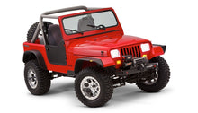 Cargar imagen en el visor de la galería, Bushwacker 87-95 Jeep Wrangler Flat Style Flares 4pc Excludes Renegade - Black