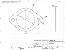 Cargar imagen en el visor de la galería, Turbo XS 2-Bolt High Temperature Exhaust Gasket 76mm/3in ID (Single)