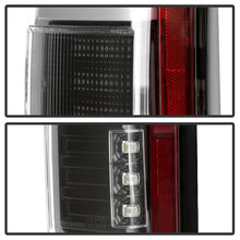 Cargar imagen en el visor de la galería, Spyder 15-18 Ford F-150 Light Bar LED Tail Lights (w/Blind Spot) - Black (ALT-YD-FF15015BS-LBLED-BK)