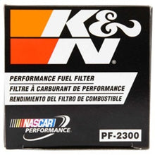 Cargar imagen en el visor de la galería, K&amp;N Cellulose Media Fuel Filter 3in OD x 6.938in L