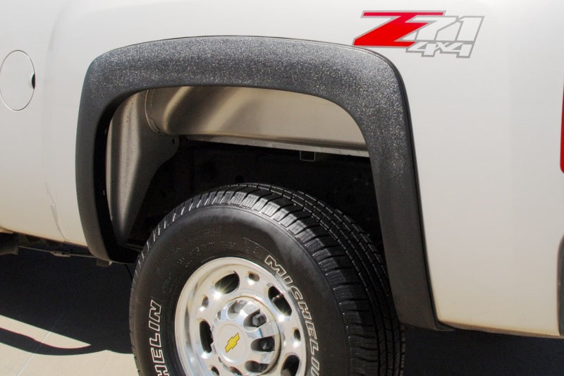 Lund 07-13 Chevy Silverado 1500 SX-Sport Textured Elite Series Fender Flares - Black (2 Pc.)