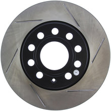 Cargar imagen en el visor de la galería, StopTech Power Slot Volkswagen GTI Rear Left Slotted Rotor