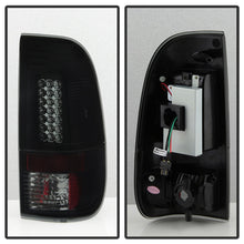 Cargar imagen en el visor de la galería, Spyder 08-16 Ford Super Duty LED Tail Lights Black Smoke ALT-YD-FS07-LED-BSM