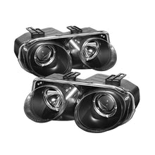 Cargar imagen en el visor de la galería, Spyder Acura Integra 98-01 Projector Headlights LED Halo -Black High H1 Low 9006 PRO-YD-AI98-HL-BK