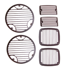 Cargar imagen en el visor de la galería, Rugged Ridge 97-06 Jeep Wrangler Billet Stone Guard Set