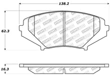 Cargar imagen en el visor de la galería, StopTech Performance 04-07 RX-8 Front Pads