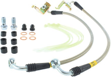 Cargar imagen en el visor de la galería, StopTech 03-08 Dodge Viper Stainless Steel Front Brake Line Kit