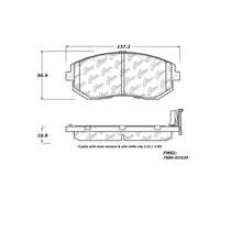 Cargar imagen en el visor de la galería, StopTech Street Touring 13 Scion FR-S / 13 Subaru BRZ Front Brake Pads