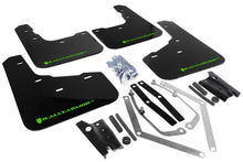 Cargar imagen en el visor de la galería, Rally Armor 13-19 USDM Ford Fiesta ST Black UR Mud Flap w/ Green Logo