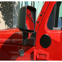 Cargar imagen en el visor de la galería, Rugged Ridge 07-18 Jeep Wrangler JK Black Mirror Relocation Brackets