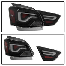 Cargar imagen en el visor de la galería, xTune 14-18 Chevy Impala (Excl 14-16 Limited) LED Tail Lights - Black Smoke (ALT-JH-CIM14-LBLED-BSM)