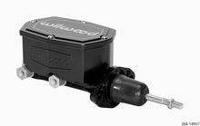 Cargar imagen en el visor de la galería, Wilwood Compact Tandem Master Cylinder - 7/8in Bore - w/Pushrod (Black)