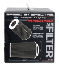 Cargar imagen en el visor de la galería, Spectre Adjustable Conical Air Filter 9-1/2in. Tall (Fits 3in. / 3-1/2in. / 4in. Tubes) - Black