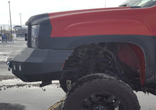 Load image into Gallery viewer, DV8 Offroad 07-13 GMC Sierra 1500 Winch Ready Front Bumper - Black Powdercoat