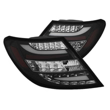 Cargar imagen en el visor de la galería, Spyder Mercedes Benz W204 C-Class 08-11 LED Tail Lights Incandescent only - Blk ALT-YD-MBZC08-LED-BK