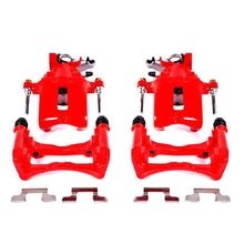 Cargar imagen en el visor de la galería, Power Stop 05-14 Ford Mustang Rear Red Calipers w/Brackets - Pair