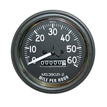 Cargar imagen en el visor de la galería, Omix Speedometer Gauge 0-60 MPH 46-58 Willys/CJ Model