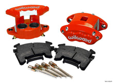 Cargar imagen en el visor de la galería, Wilwood D154 Front Caliper Kit - Red 1.62 / 1.62in Piston 0.81in Rotor