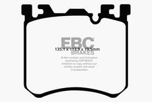 Cargar imagen en el visor de la galería, EBC 10-13 BMW X5M 4.4 Twin Turbo Redstuff Front Brake Pads
