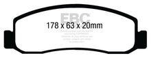 Load image into Gallery viewer, EBC 08-10 Ford F250 (inc Super Duty) 5.4 (2WD) Extra Duty Front Brake Pads