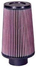 Cargar imagen en el visor de la galería, K&amp;N Filter Universal Rubber Filter 3.25  Flange 5.5 Base 4.6875 Top 8 Height