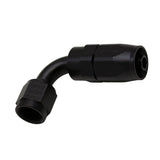 DeatschWerks 6AN Female Swivel 90-Degree Hose End CPE - Anodized Matte Black