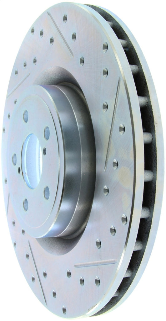 StopTech Select Sport Drilled & Slotted Rotor - Front Right