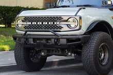 Cargar imagen en el visor de la galería, DV8 Offroad 21-22 Ford Bronco Factory Front Bumper Licence Relocation Bracket - Front