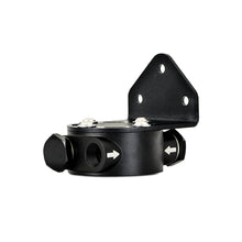 Load image into Gallery viewer, Mishimoto M20 x 1.5 - Remote Oil Filter Mount - Black