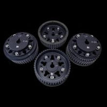 Load image into Gallery viewer, Brian Crower Adjustable Cam Gears Black for Subaru EJ205/EJ257 (Set of 4)