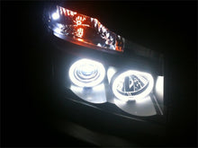 Cargar imagen en el visor de la galería, Spyder Nissan Titan 04-14/Armada 04-07 Projector Headlights CCFL Halo LED Blk PRO-YD-NTI04-CCFL-BK