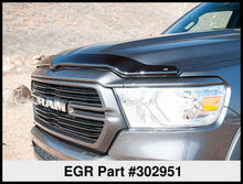 Cargar imagen en el visor de la galería, EGR 2019 Dodge Ram 1500 Superguard Hood Shield - Dark Smoke