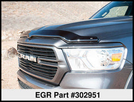 EGR 2019 Dodge Ram 1500 Superguard Hood Shield - Dark Smoke