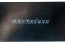 Cargar imagen en el visor de la galería, Turbo XS 08-14 Subaru WRX/STi Billet Aluminum License Plate Delete Black Machined WRX Logo