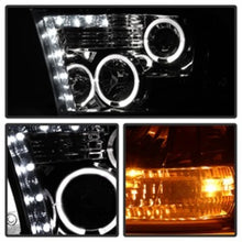 Cargar imagen en el visor de la galería, Spyder Dodge Ram 1500 09-14 10-14 Projector Headlights Halogen- LED Halo LED- Smke PRO-YD-DR09-HL-SM