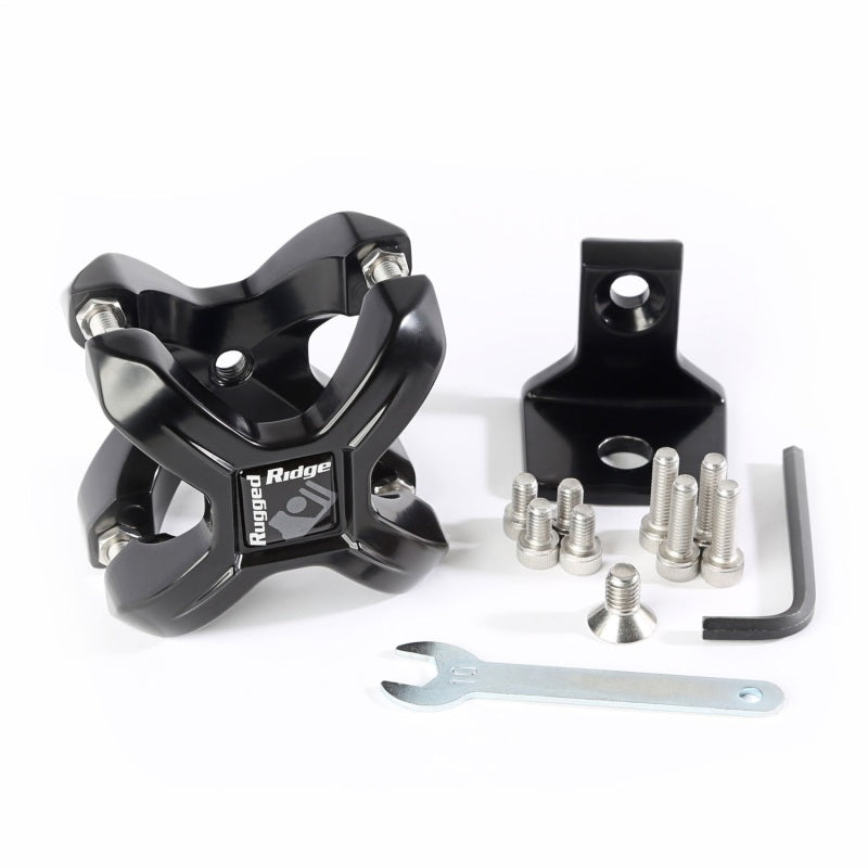 Rugged Ridge 1.25-2.0in Black X-Clamp