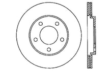 Cargar imagen en el visor de la galería, StopTech 05-10 Ford Mustang Slotted &amp; Drilled Left Rear Rotor