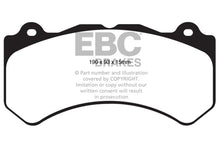 Cargar imagen en el visor de la galería, EBC 11+ Jeep Grand Cherokee 6.4 SRT-8 Greenstuff Front Brake Pads