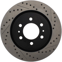 Cargar imagen en el visor de la galería, StopTech Slotted &amp; Drilled Sport Brake Rotor