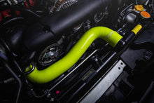 Cargar imagen en el visor de la galería, Mishimoto 08-14 Subaru WRX / 08+ STI Silicone Radiator Hose Kit - Neon Yellow