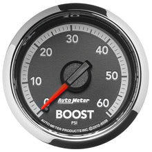 Cargar imagen en el visor de la galería, Autometer Gen4 Dodge Factory Match 52.4mm Mechanical 0-60 PSI Boost Gauge