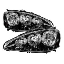 Cargar imagen en el visor de la galería, Xtune Acura Rsx 2005-2006 OEM Style Headlights -Black HD-JH-ARSX05-AM-BK