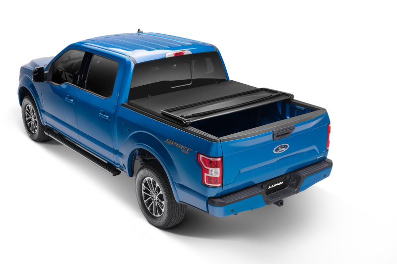 Lund 19-23 Ford Ranger Genesis Tri-Fold Tonneau Cover - Black