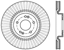 Cargar imagen en el visor de la galería, StopTech Slotted Sport Brake Rotor